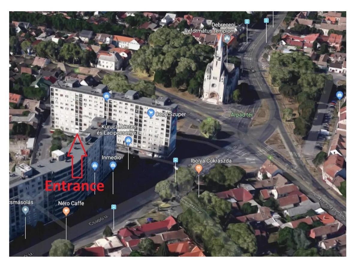Апартаменти Legyel A Vendegunk :) Дебрецен Екстер'єр фото